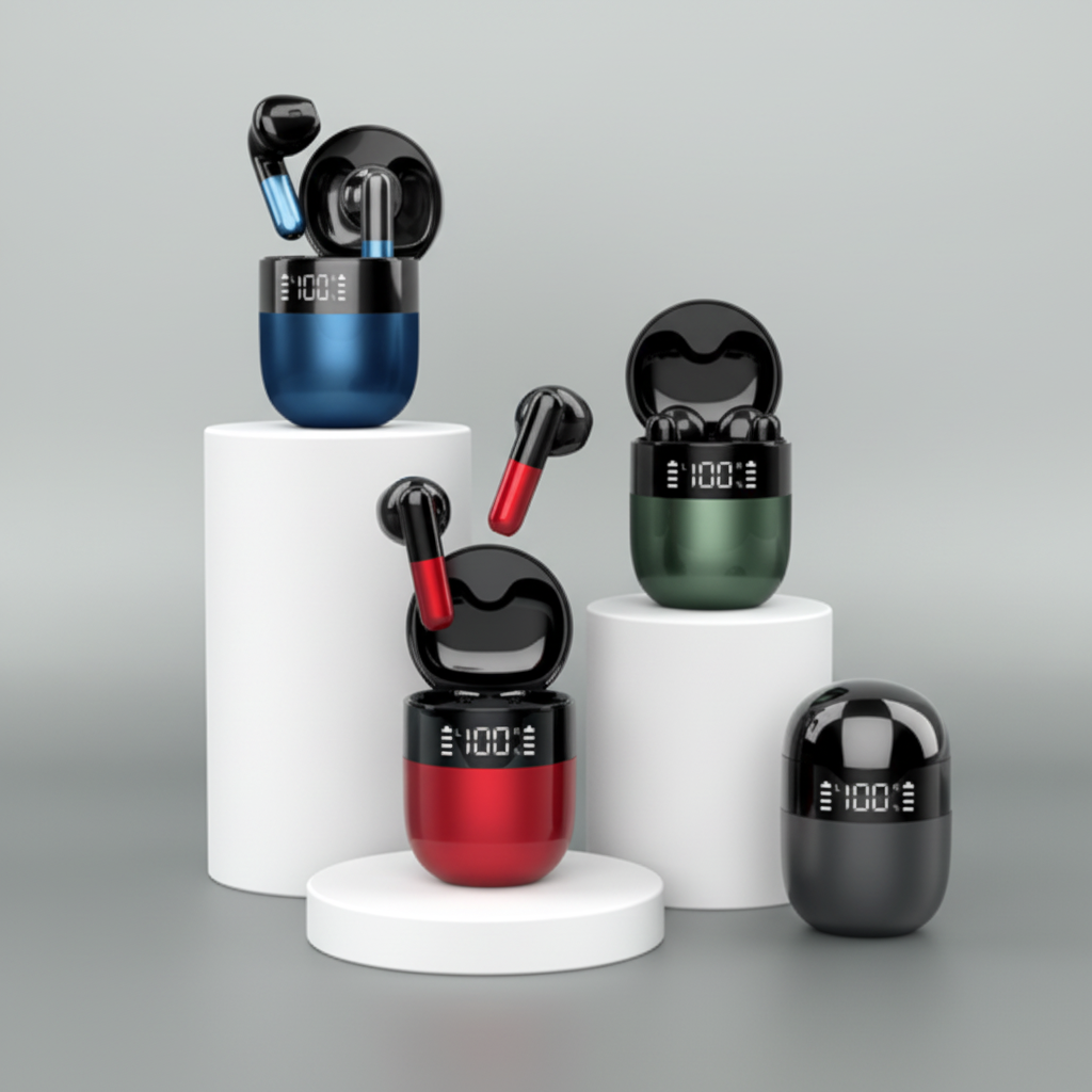 Comfortable Wear HIFI Stereo Sport Bluetooth TWS Wireless Headsets