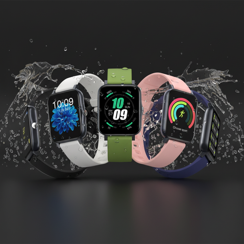 Sport smartwatch 1.7 inch HD touchscreen IP68 waterproof